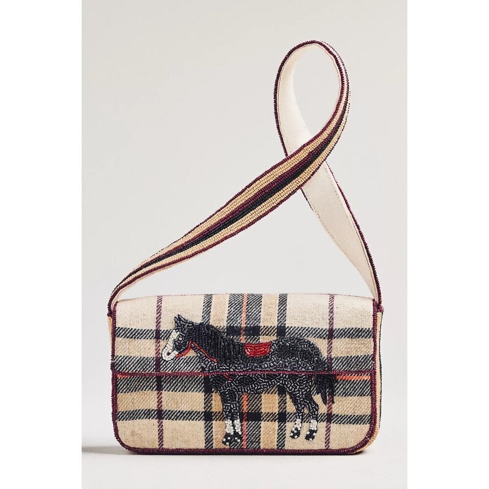 The Fiona Beaded Bag: Animal Edition Horse